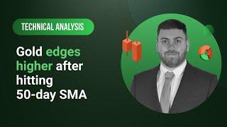 Technical Analysis: 15/01/2024 - Gold edges higher after hitting 50-day SMA