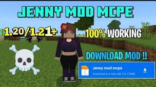 Jenny MOD COMPLETE VERSION (Jenny, Ellie, Bia, Slime Girl & Luna) in Minecraft PE