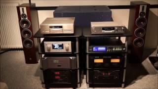 High-End system with Rare SAE amplifiers (SAE A1001, X-25A, 2600 & P500)