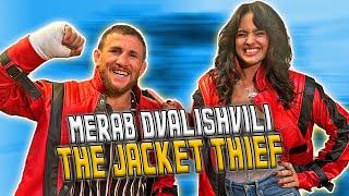 Why did Merab Dvalishvili steal the jacket?