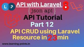 ADD, EDIT, DELETE, LIST using API | API CRUD using Laravel | API tutorial | CRUD tutorial| Laravel 8