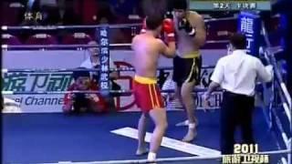 BRUTAL KNOCKOUT  -  Sanda Boxer Brain Dead in Hospital!