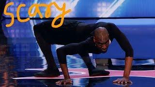 TWISTY TROY JAMES SCARES WITH BREATHTAKING ACT 2018 || GOT TALENT UNIVERSE