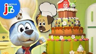 Schooch's Cake Bake!  Go, Dog. Go! | Netflix Jr