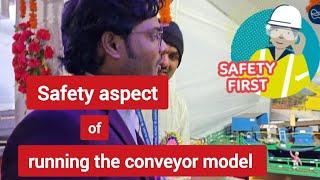 Vlog Safety aspect of running the conveyor model...#safetyaspectofrunningtheconveyormodel #safety