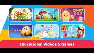 KidsBeeTV - Kids Educational Videos and Games