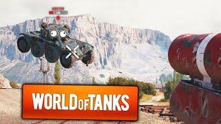 WoT Приколы 2021/Эпичный прыжок с самой высокой горы WoT/World of Tanks 2021/#WOTSHORTS/#Shorts