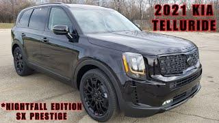 2021 KIA TELLURIDE SX NIGHTFALL IN-DEPTH LOOK @THE INTERIOR | CAR REVIEW & TEST DRIVE