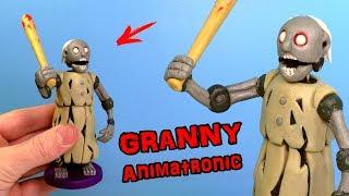 ГРЕННИ АНИМАТРОНИК - ЛЕПИМ из ПЛАСТИЛИНА | GRANNY ANIMATRONIC