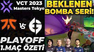 FNATIC vs Evil Geniuses 1. MAÇ ÖZETİ | VALORANT 2023 Masters Tokyo