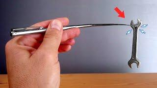 This Telescopic Magnet Pen is a Magnetic Sweeper Stick for Picking Up Metal