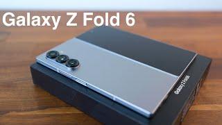 Samsung Galaxy Z Fold 6 Silver Unboxing