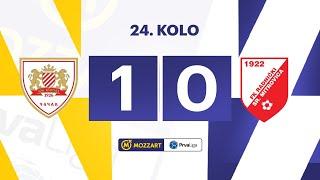 Mozzart Bet Prva liga Srbije 2024/25 - 24.Kolo: BORAC 1926 – RADNIČKI SM 1:0 (0:0)