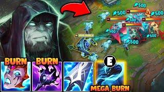 YORICK BUT MY ABILITIES BURN YOUR ENTIRE HEALTH BAR (STACK BURN ITEMS)