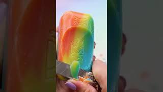 This Rainbow Soap Carving is So Satisfying!