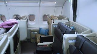 A380 Business Class Singapore Airlines SQ333: Paris to Singapore