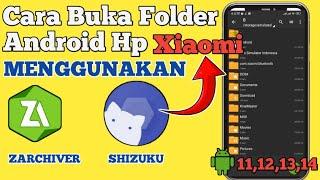 Cara Buka Folder Android Menggunakan Shizuku + Zarchiver Di Hp Xiaomi