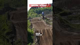 Shredding The Husky  #moto #motocross #husqvarna #motorcycle #ytshorts