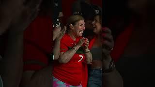 Ronaldo's mother reaction on his 2 goals vs switzerland!! #cristianoronaldo #ronaldo #heatwaves