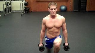 How To: Dumbbell Stepping Lunge