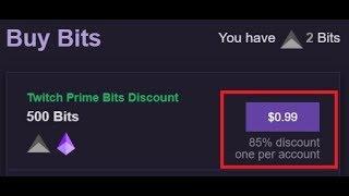 $0.99 for 500 Bits? I Love Bits, and I Love Twitch