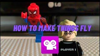 How to make things fly in brickfilms using Stop Motion Studio Pro