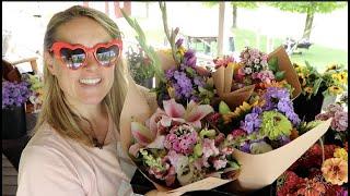 Summer Bouquet Sessions : Week 1 : Flower Hill Farm