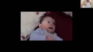 Qurana qulaq asan korpelerin reaksiyasi...SUBHEN ALLAH!!!