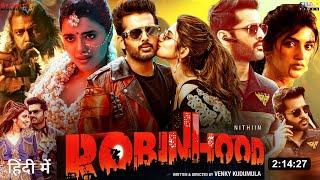 Robinhood (2025) Full Movie Hindi Dubbed 3rd Song Reaction | Nithin & Sreeleela | Venky Kudumula