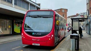 Onboard: First Chelmsford SN14 FFO 47608 - Route c8 from New London Rd to Springfield Rd | 28/2/24