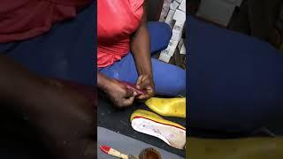 Learn the art of footmaking#fashion #justiceformohbad #mufasatundeednut