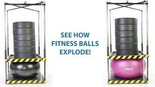 Body Ball Boom - explosive fitness ball test