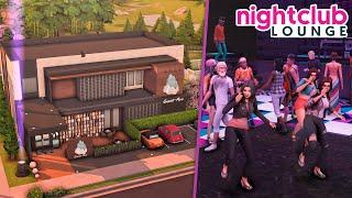 The Luxe Nightclub & Lounge | NO CC | The Sims 4 Speed Build