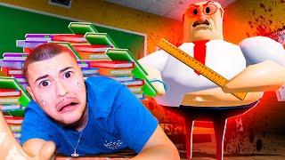 ENFERMÉ PAR L'ÉNORME PROFESSEUR D'ÉCOLE DANS ROBLOX ! Great School Breakout Obby !