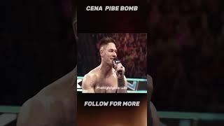 WWE CENA PIBEBOMB #wwe #highlights #cena #cm punk #reels #smackdown #shorts #smackdown #johncena