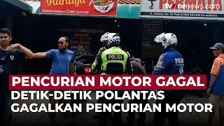 Heroik! Anggota Sat Lantas Polres Purwakarta Berhasil Gagalkan Pencurian Motor | OneNews Update