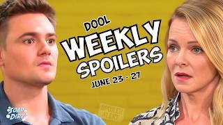 Days of our Lives Weekly Spoilers June 23-27: Johnny Arrested and Belle Confesses | Soap Dirt