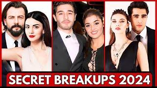 Famous Turkish Actors Breakup 2024 | Most Handsome Turkish Actors 2024