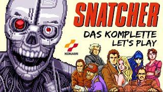 LET'S PLAY Snatcher // KOMPLETT  Hideo Kojimas Cyberpunk 2047-Adventure! (Deutsch)