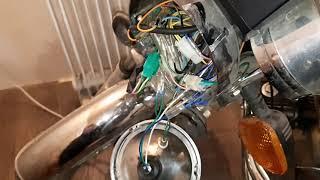 moped alfa wiring how the sound signal and stop signal work