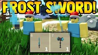 How to get FROST SWORD & HAMMER!! | Islands ROBLOX