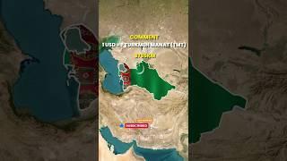How long is Turkmenistan’s border? #mapanimation #shortvideo #shorts #documentary #boundaries
