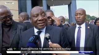 SA-US relations | Ramaphosa to arrive in US today
