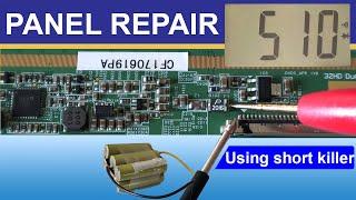 LED TV Panel Repair (using short killer)