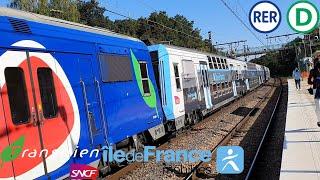 RER D [4K] Des Z20500 IDFM et Transilien Méga bruyantes!! En gare de Cesson