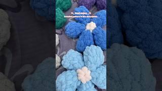 Crochet Flower pillow quick tutorial 