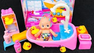 Puas dengan Koleksi Mainan Rumah Kelinci yang Membuka Kemasan, Bak Mandi Boneka Lucu | Review Toys