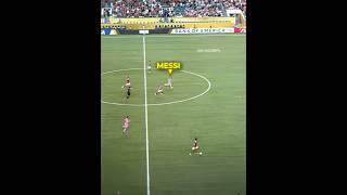 Messi Can't Defend? 