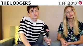 Charlotte Vega & Bill Milner talk The Lodgers | TIFF 2017