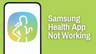 How to Fix Samsung Health App Not Working | Reset Samsung Health app (2024)